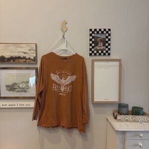 zutter free bird longsleeve graphic tee